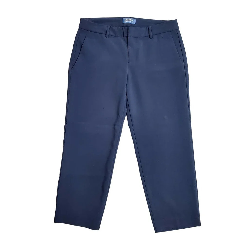 Old Navy Harper Mid-Rise Navy‎ Pants